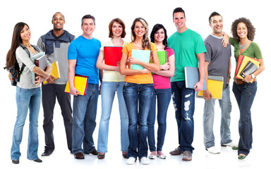 Obraz premium Students group.