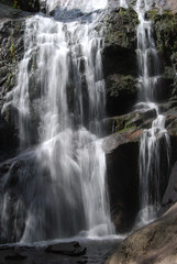 Fototapeta na wymiar I canyon delle cascate - cascata Orfeo