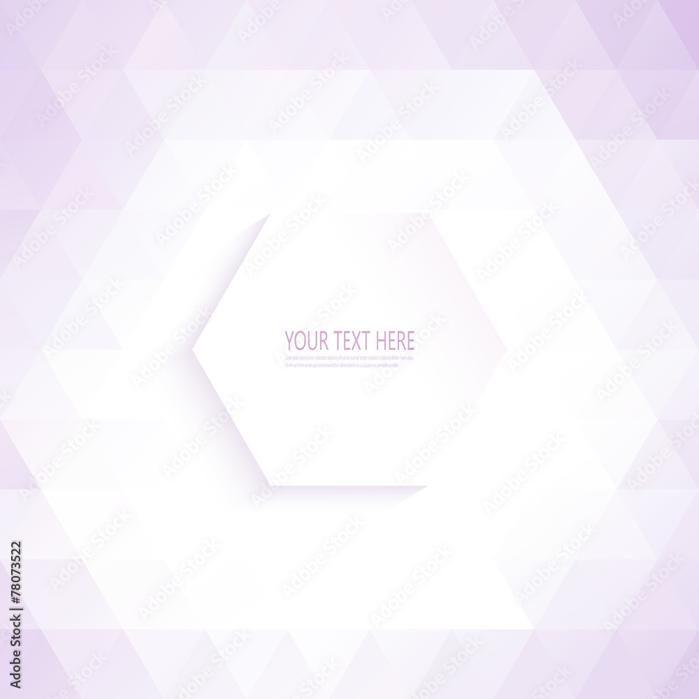 Poster geometric seamless pattern triangle background for your design