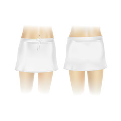 Vector White Skirt