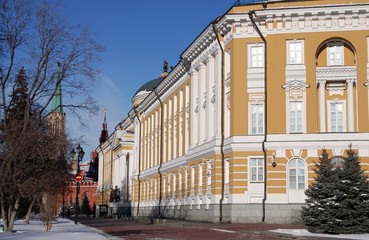 Fototapeta na wymiar Moscow Kremlin. UNESCO World Heritage Site.