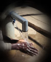 Fotobehang water well in Ethiopia © ruticar