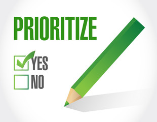 prioritize approval illustration design