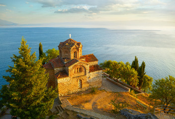 Church of St. John at Kaneo. Ohrid, Macedonia