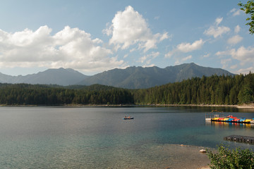 lake near Zugspitz