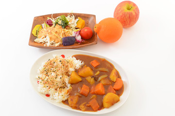 美味しそうなカレーライス