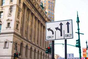 Pointers on the road to streets in New York City