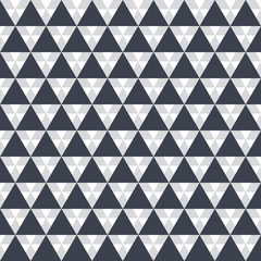 Creative pattern Black triangles on white background