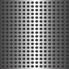 Metal design, vector illustration.