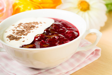 Rote Grütze - red fruit jelly