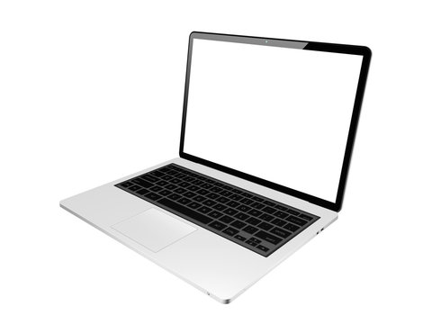 laptop isolated on white background,laptop illustration