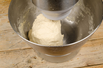 Kneading dough