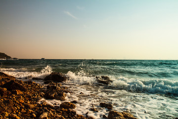 Sand beach on Koh Larn Pattaya.Thailand