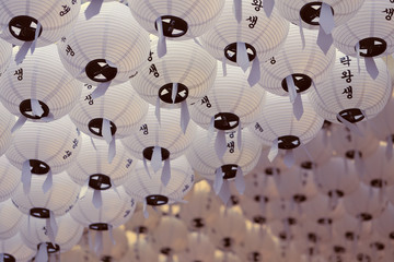 paper lanterns - sweet film look effect picture