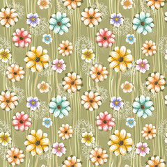 abstract elegance seamless pattern