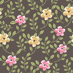 lovely floral seamless pattern
