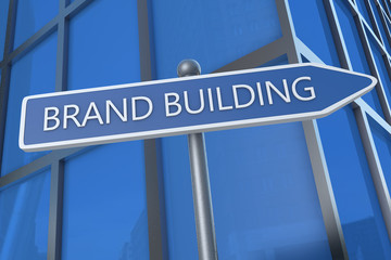 Fototapeta premium Brand Building