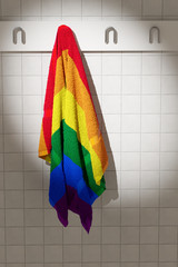gay towel flag