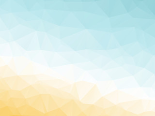 abstract triangular yellow white orange summer background