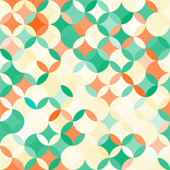 seamless background with abstract geometric shapes