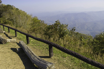 Hilly landscape at Nan