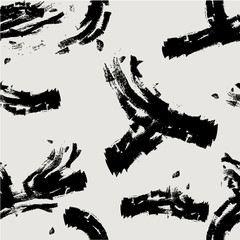 seamless pattern, ink brush