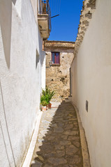 Fototapeta premium Alleyway. Rocca Imperiale. Calabria. Italy.