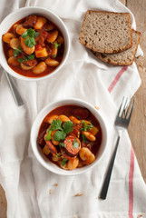 beans with chorizo