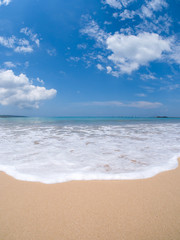 The Kuta beach in Bali