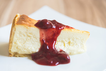 Strawberry cheesecake