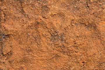 Red soil wall texture