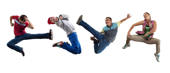 Fototapeta premium Hip hop dancers