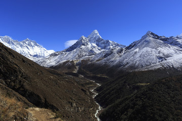 Hiking in Himalayas