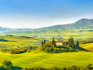 Tuscany at spring