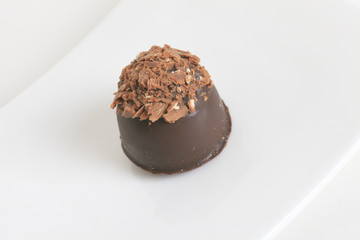 A beautiful chocolate like tasty on plate