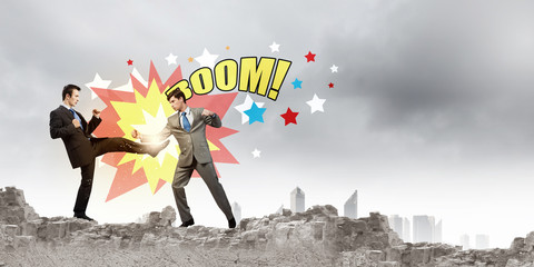 Aggressive business tactics