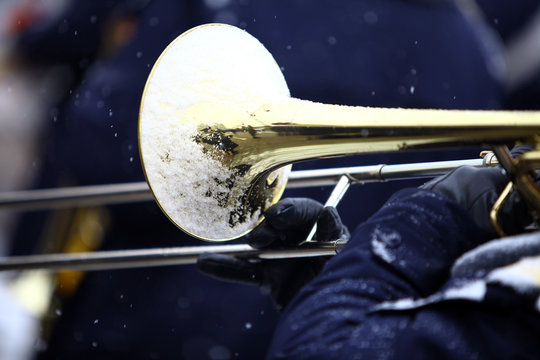 Winter trombone