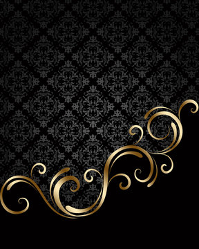 Black and golden background 3