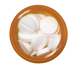 Paracetamol container