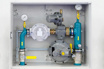 Home gas installation