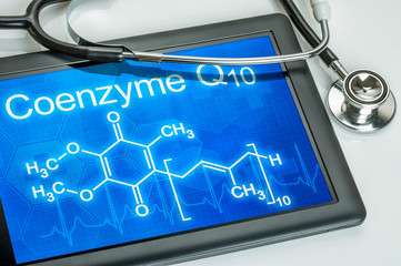 Tablet with the chemical formula of Q10