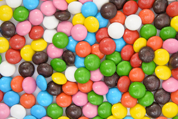 Colorful Background Sweet Tasty Bonbons Candy