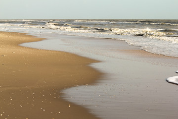 Sand and wave