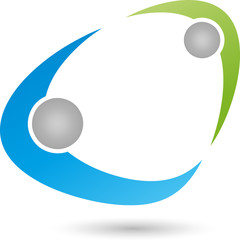 Logo, Menschen, Zwei Personen, Partnerschaft