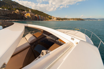 Obraz premium motor boat