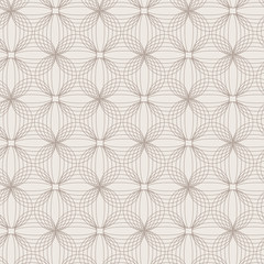 Seamless vector abstract geometric pattern