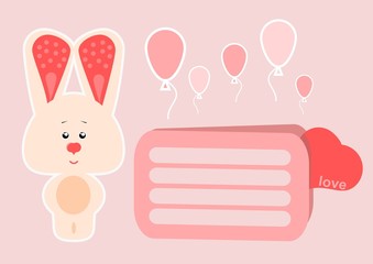 Влюбленный зайка