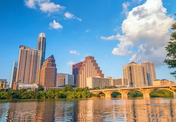 Foto auf Acrylglas Blick auf Austin, Skyline der Innenstadt © f11photo