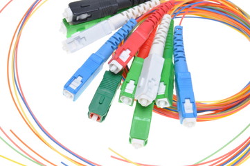 Fiber optic connectors and cables