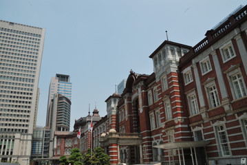 Fototapeta premium Tokyo station, Japan